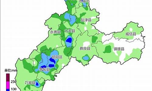 天气预报文案模板_昭通天气预报文案