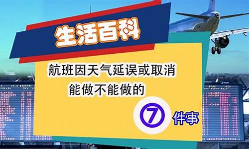 坐飞机因天气因素_飞机因为天气原因会临时取消吗