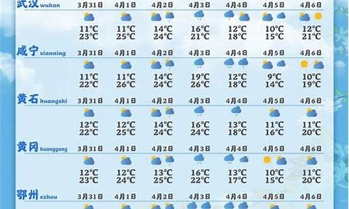 武汉城市天气预报7天_武汉城市天气预报