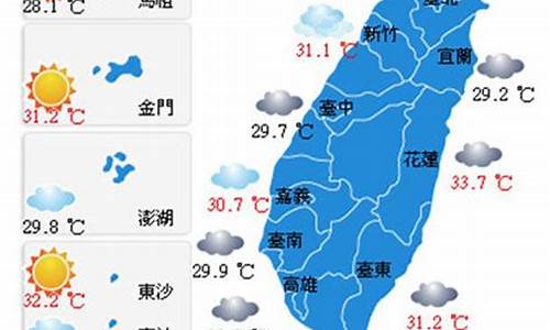 台湾天气预报10天快速_台湾天气预报10天快速查询